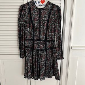 La Vie by Rebecca Taylor Floral Long sleeve dress